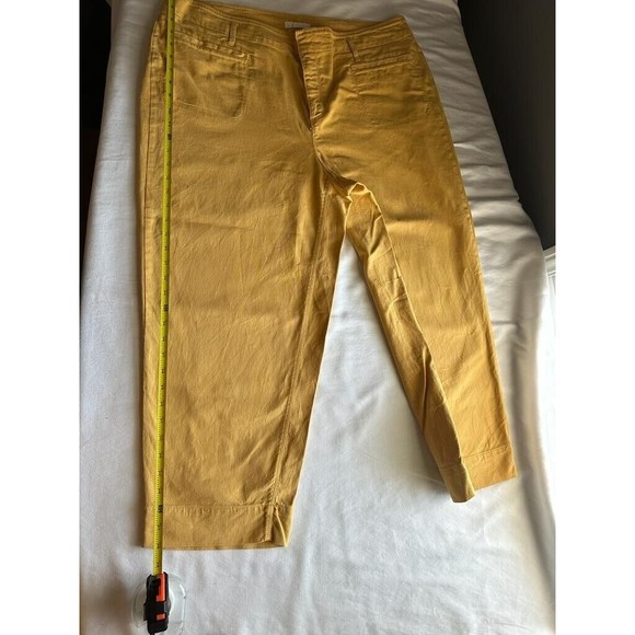Loft Womens Pants Plus Jeans Yellow Gold Great Condition. Size: 18 - Picture 6 of 8